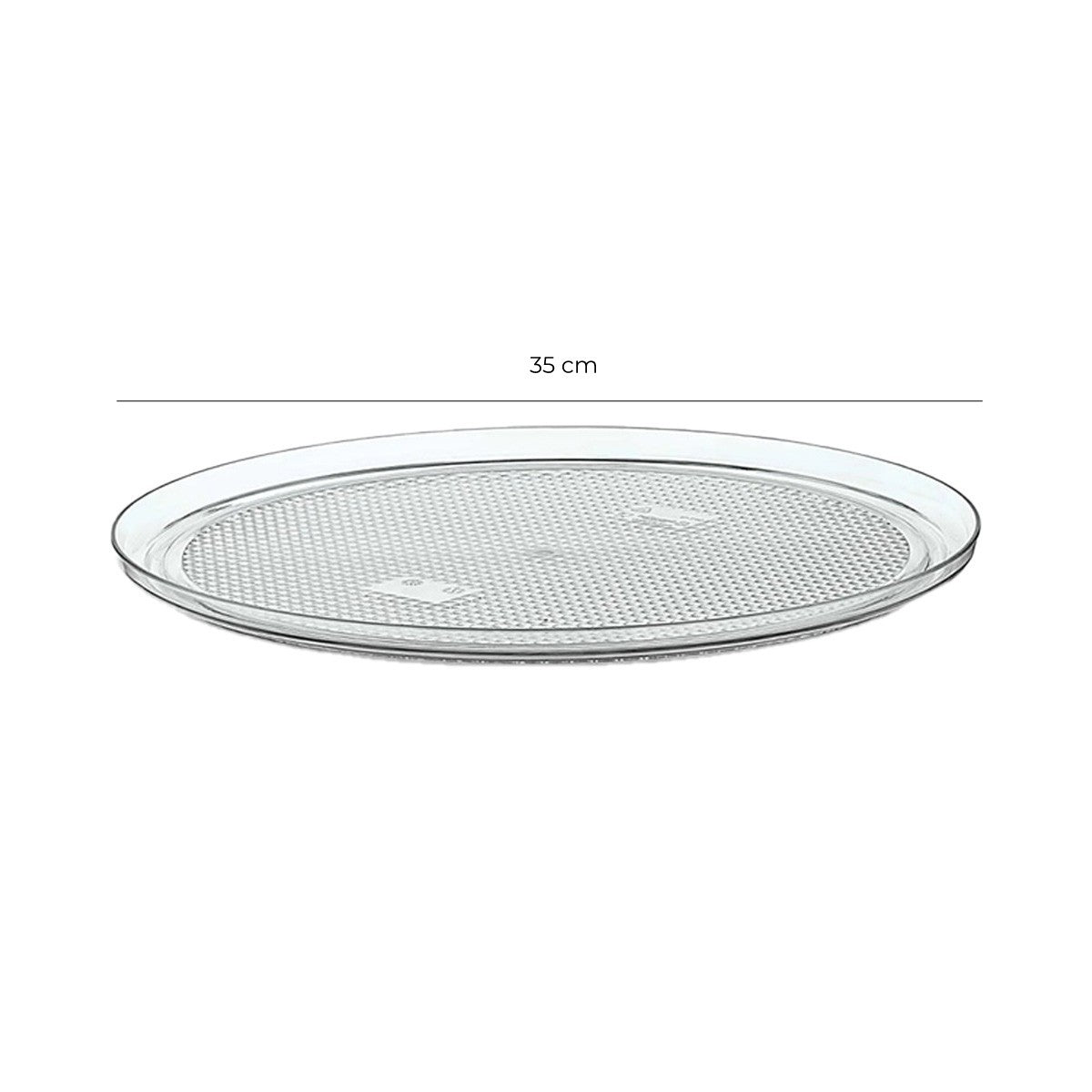 Bandeja Para Domo Redondo Policarbonato Ø35 Cm