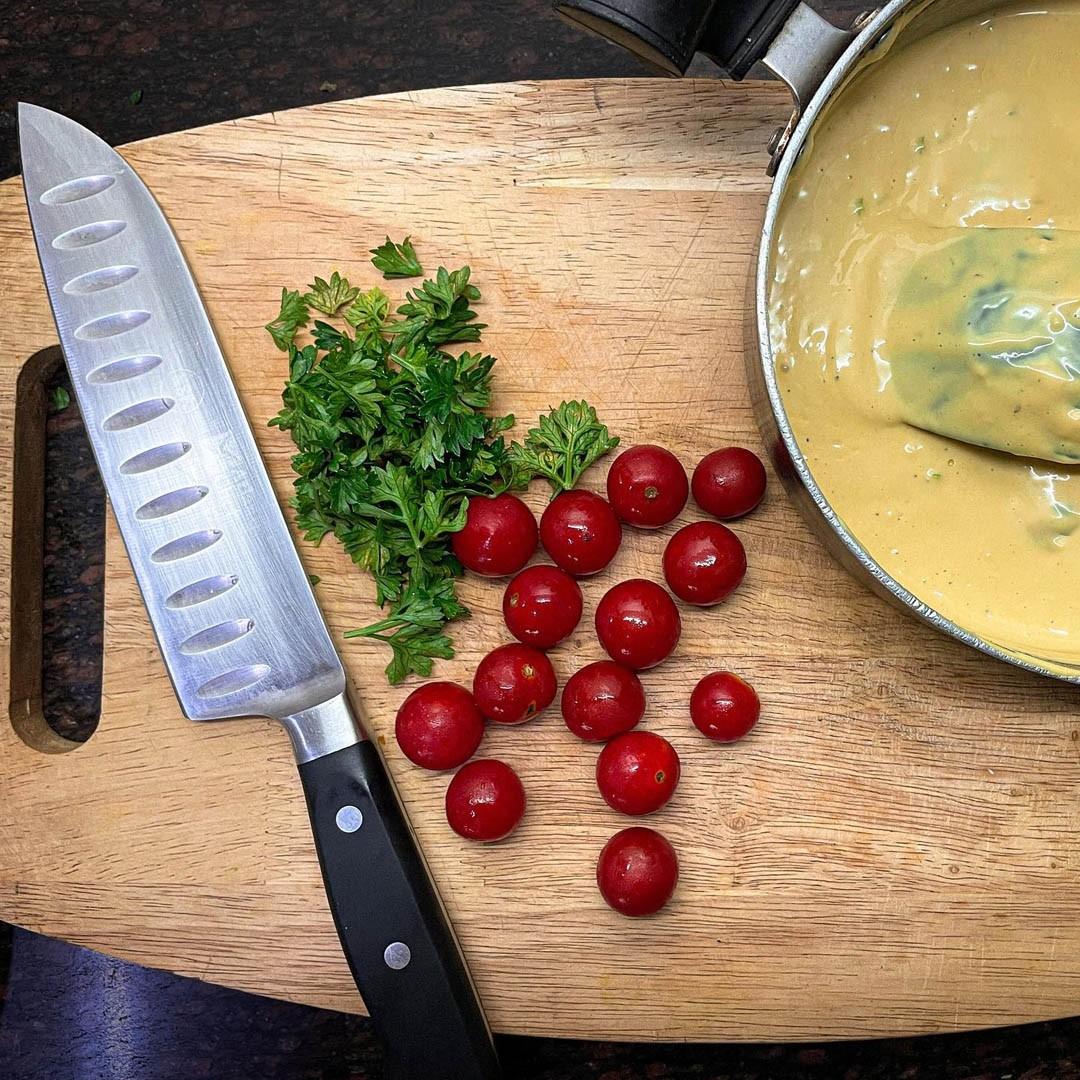 Cuchillo Santoku Forjado 18 Cm Línea Premium