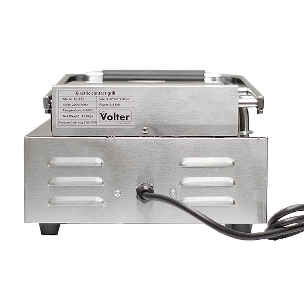Plancha Doble Contacto Single Modelo EG-811 Volter