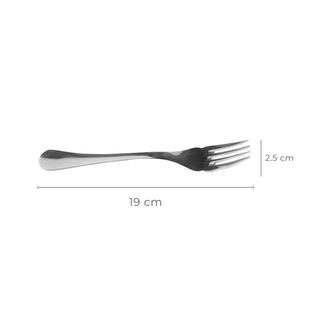 Pack De 6 Tenedor Pescado Linea Maria 18/10 2.5 Mm.