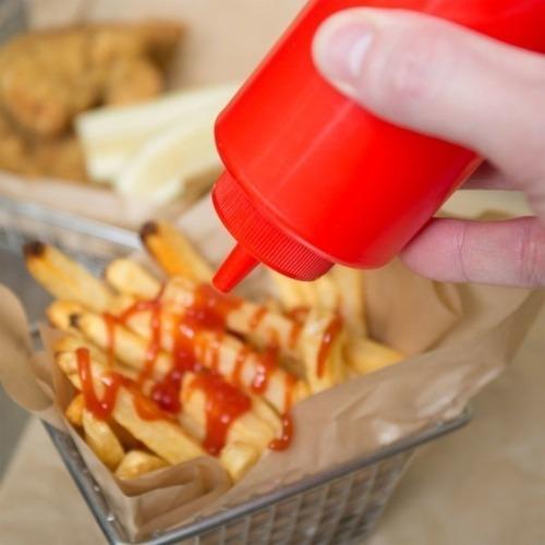 Botella 8 Oz. P/Dispensar Salsa Manual Roja
