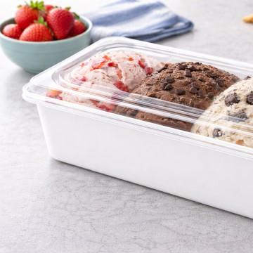 Tapa Plana Para Cubeta Plastica De Helados 5 Litros