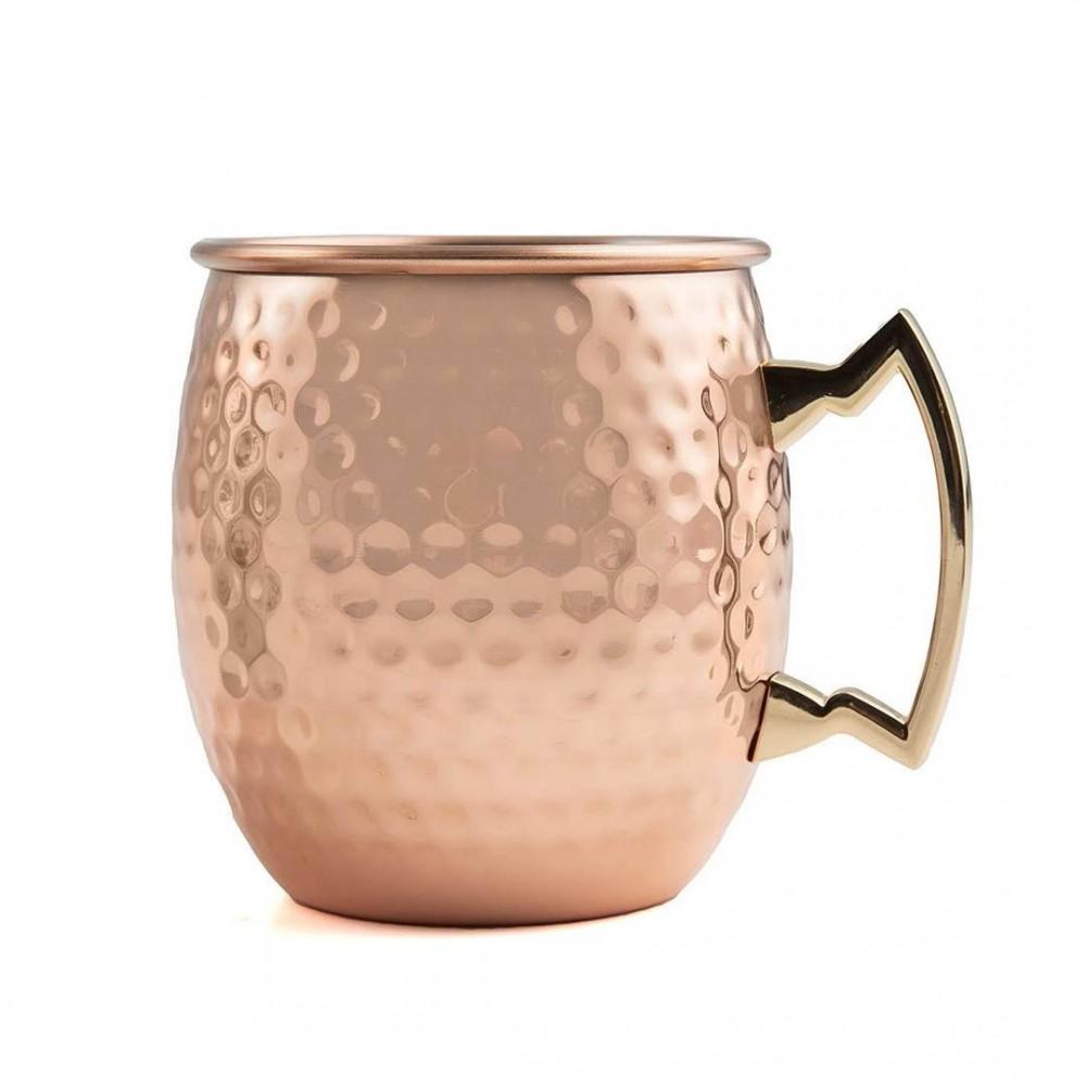 Set de 4 Mug Moscow Mule Vasos Cobre Cóctel 500cc