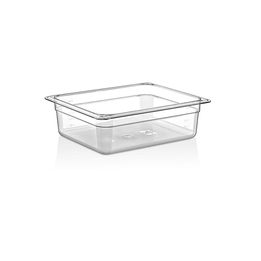 Contenedor Gn Policarbonato Transparente 1/2x10 Cm