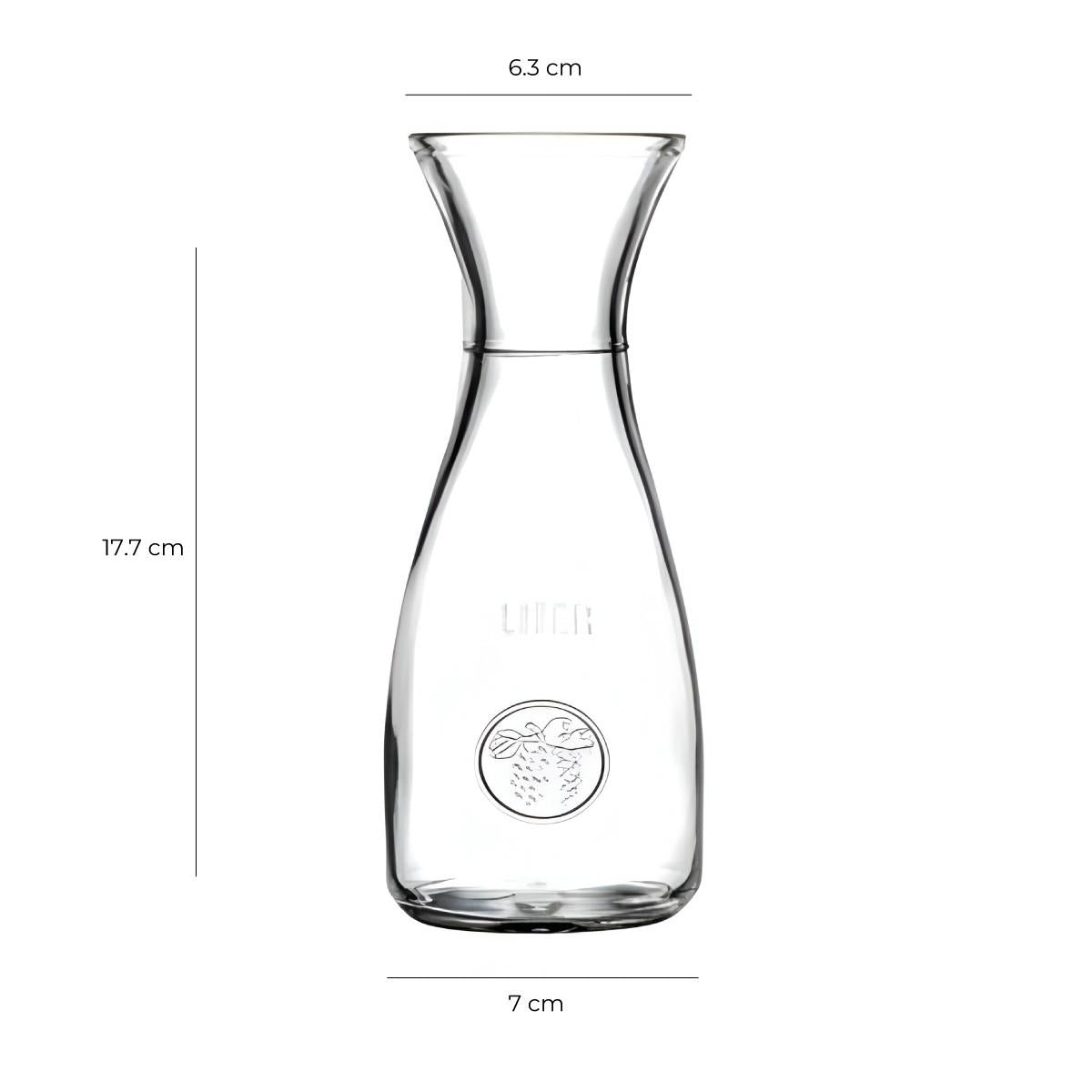 Set De 6 Botellas De Vidrio 250 Cc Línea Bacchus