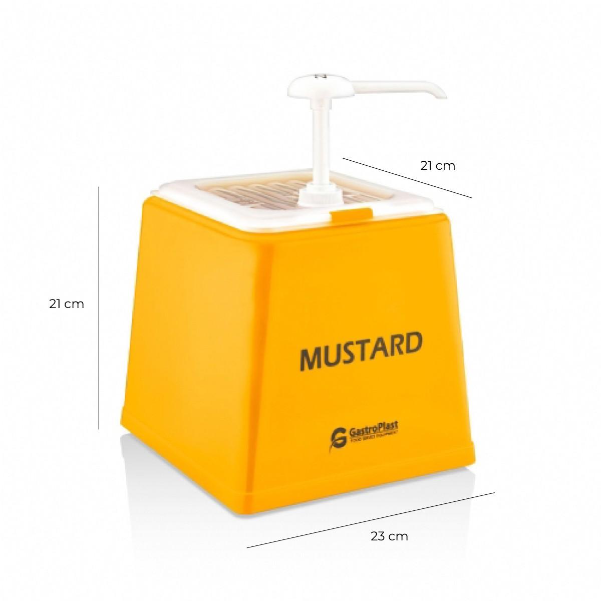 Dispensador De Mostaza Amarillo
