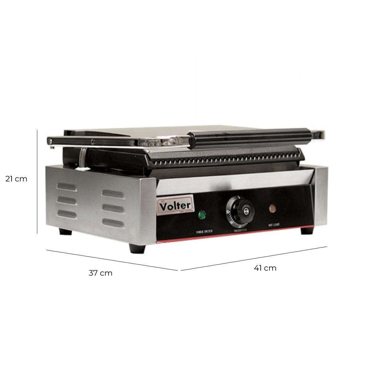 Plancha Doble Contacto Single XL Modelo G811E Volter