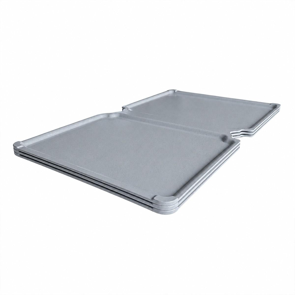Bandeja Para Paciente 35,5 X 53 Cm Gris