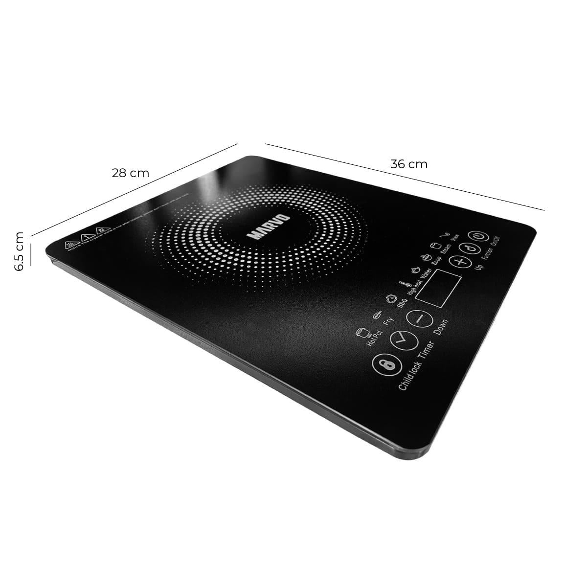 Placa De Inducción Portátil 2000W Marvo