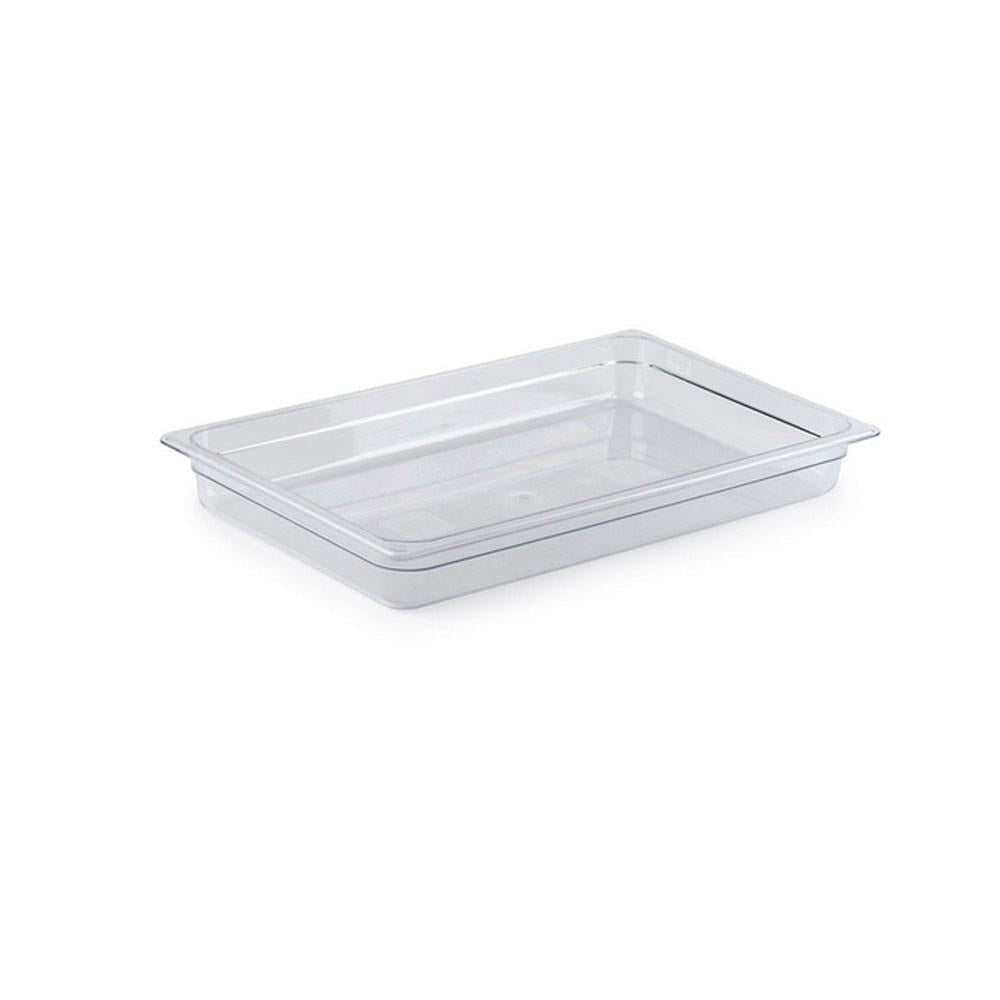 Contenedor Policarbonato Transparente Gn 1/1x6 Cm