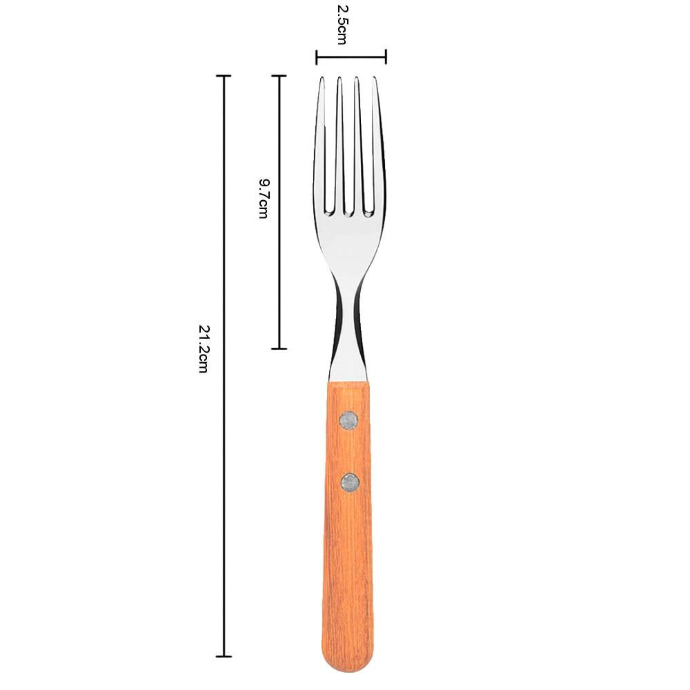 Pack 6 Tenedor Asado Jumbo Línea Tradicional