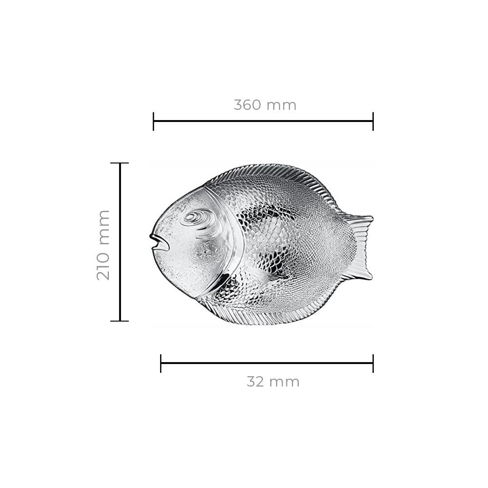 Set De 6 Plato Marine 360*210 Mm. Grande