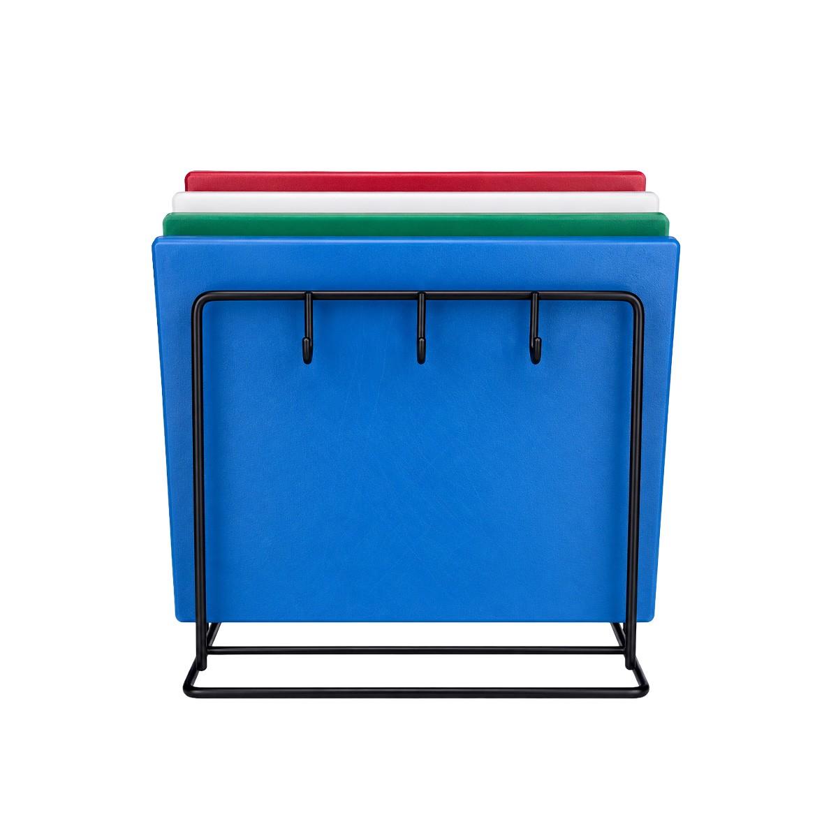 Rack Para 6 Tablas De Corte Y Escobillas