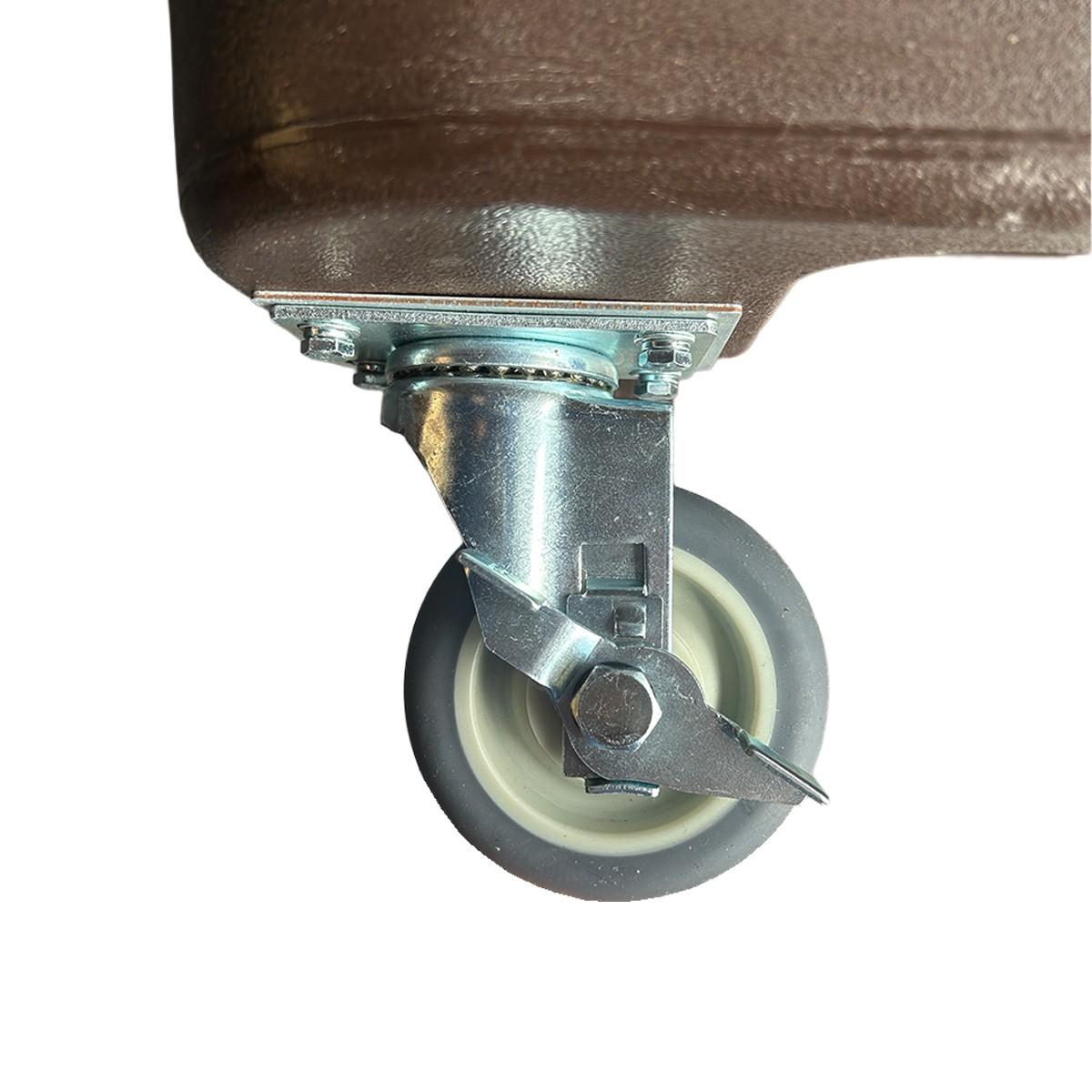 Carro Porta Platos XL Caddy ADC1 Ajustable Color Cafe