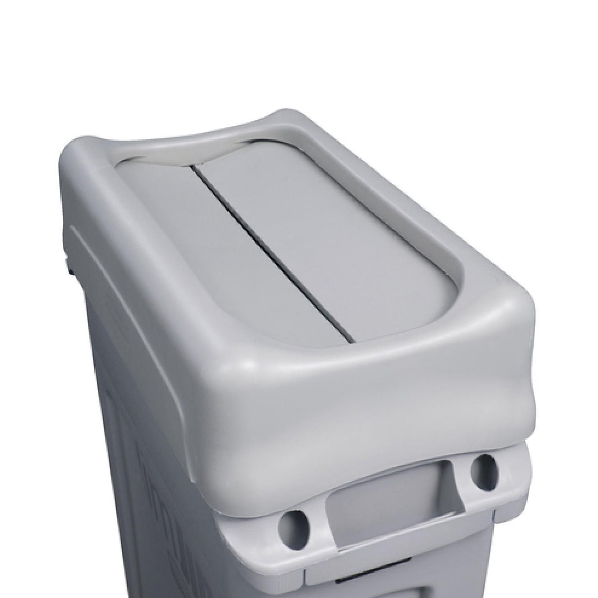 Tapa Oscilante Para Basurero Slim Jim Gris