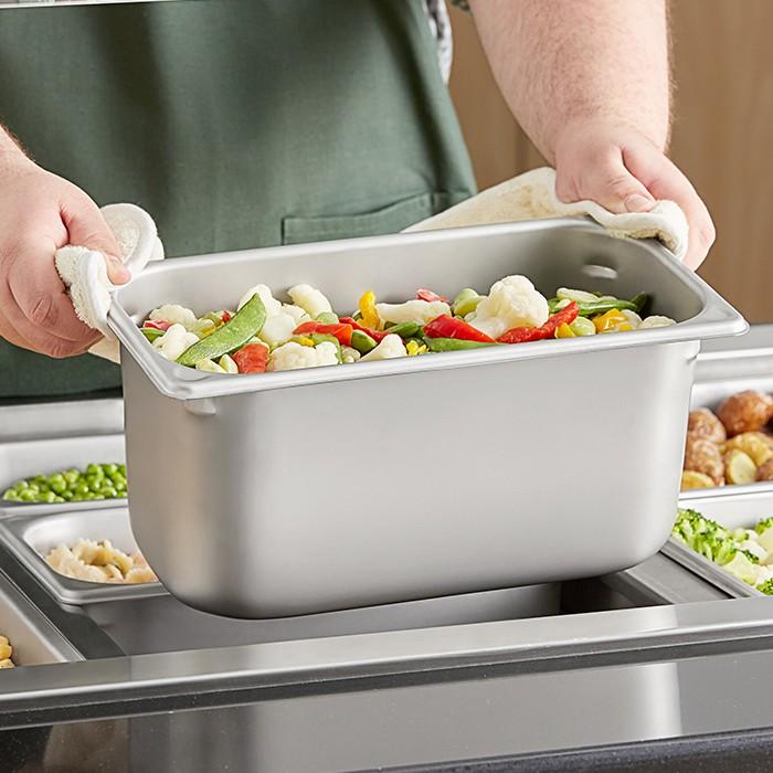 Contenedor Gastronómico Acero Inoxidable GN 1/3 x 20Cm Linea Premium