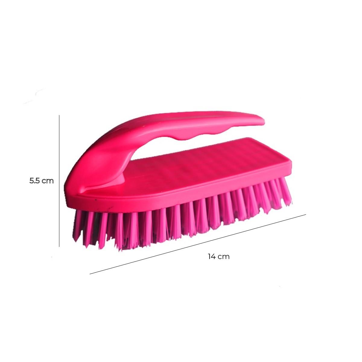 Escobilla De Limpieza 14x5.5Cm Magenta
