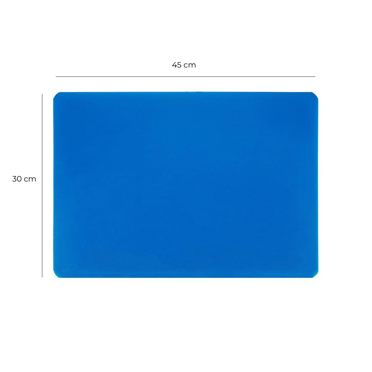 Tabla De Corte Azul 45x30 Cm
