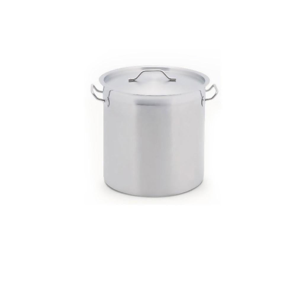 Fondo Con Tapa Acero Inoxidable 21 Litros