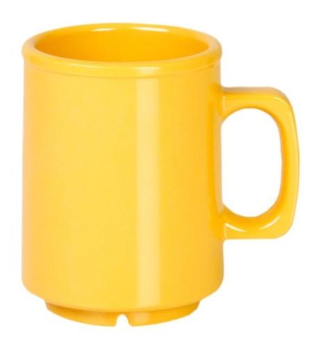Mug Melamina Amarillo 240Ml