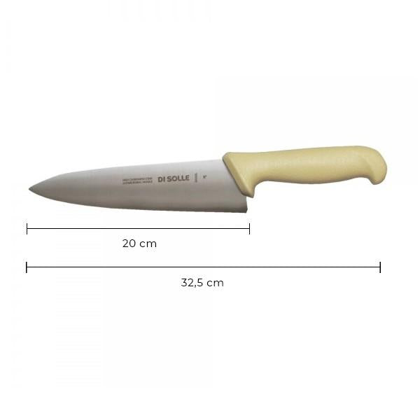 Cuchillo Medio Golpe 20 Cm Mango Cafe Línea Durafio