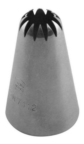 Boquilla Rizada 12P Acero Inoxidable Ø13.5xø25x40 Mm