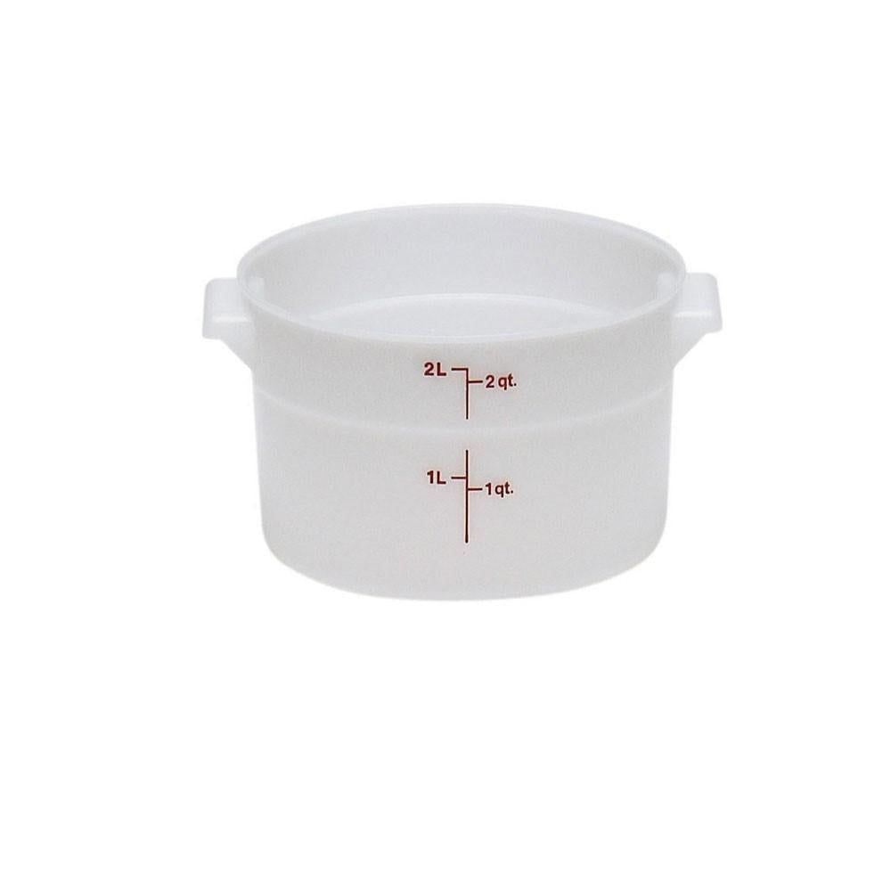 Recipiente Redondo Translucido 1.9 Litros