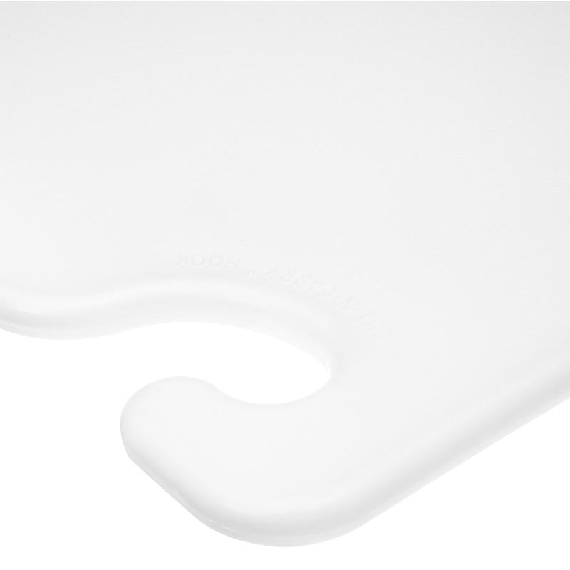 TABLA DE CORTE CON GANCHO 38 x 50 cm BLANCA