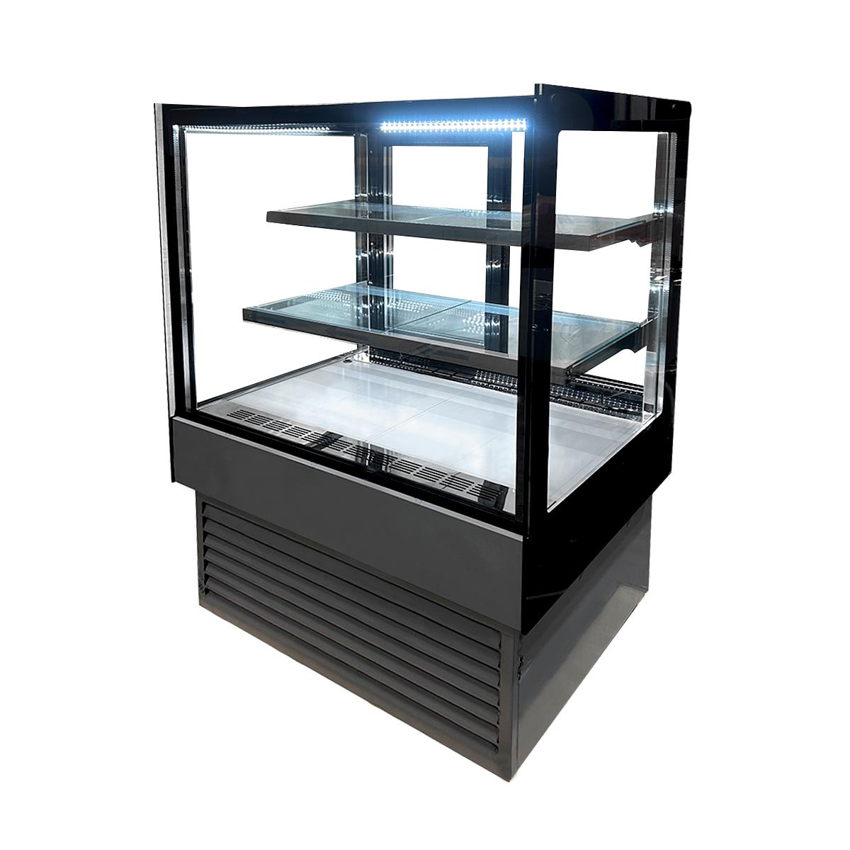 Vitrina Pastelera Rectangular Línea Market 900 x 700 x 1200 mm Norkalt