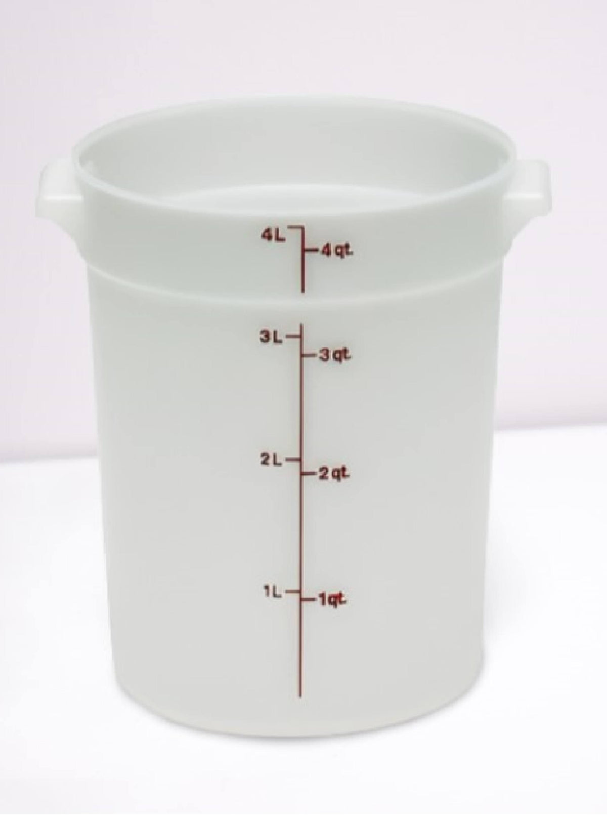 RECIPIENTE REDONDO TRANSLUCIDO 3.8 LT
