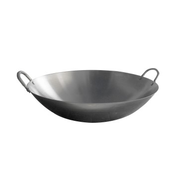 Wok Disco Hierro Grueso 45 Cm