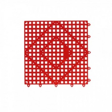 Rejilla Roja 30.5x30.5 Cm