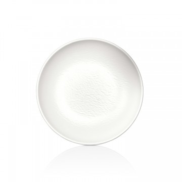 Plato Hondo Melamina Blanca...