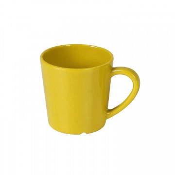Taza Melamina Amarilla 210 Ml