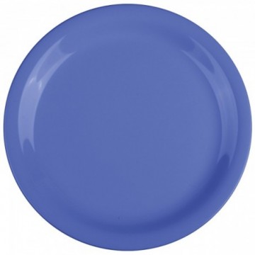 Plato Melamina Azul 18 Cm