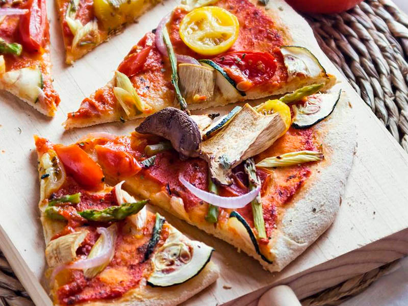 Pizza vegetariana