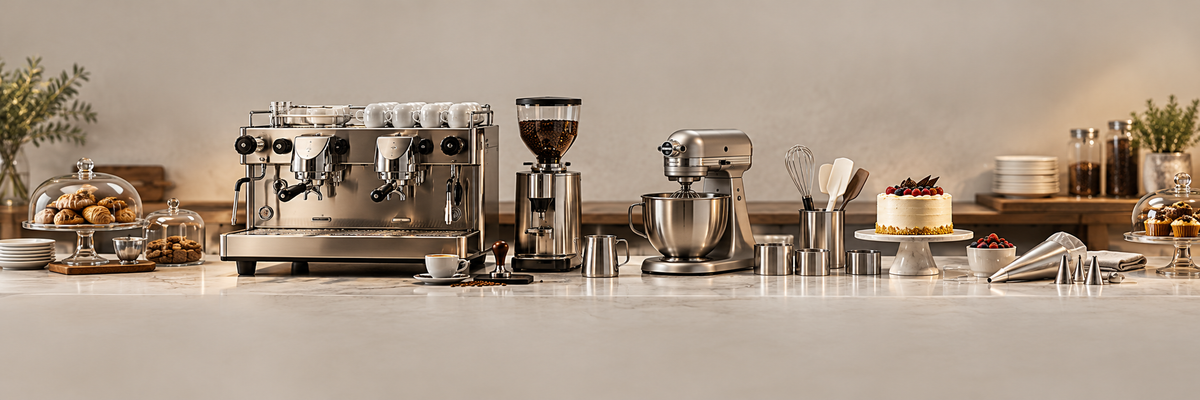 Equipamiento para pastelería y cafetería