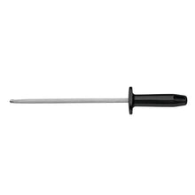 Astil / Afilador De Cuchillo Negro 30 Cm Mango Negro Línea Durafio