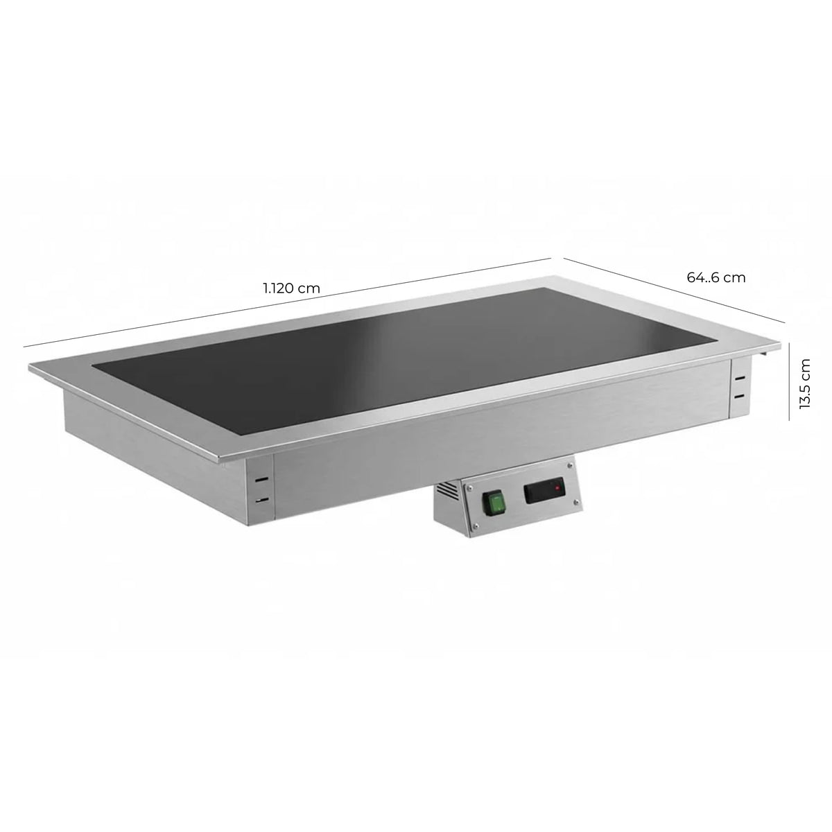 Placa Vitroceramica 3 Gn Dropin Coreco