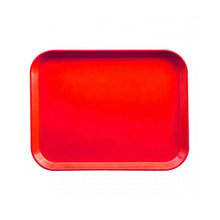 Bandeja De Fibra De Vidrio 35x45 Cm Rojo