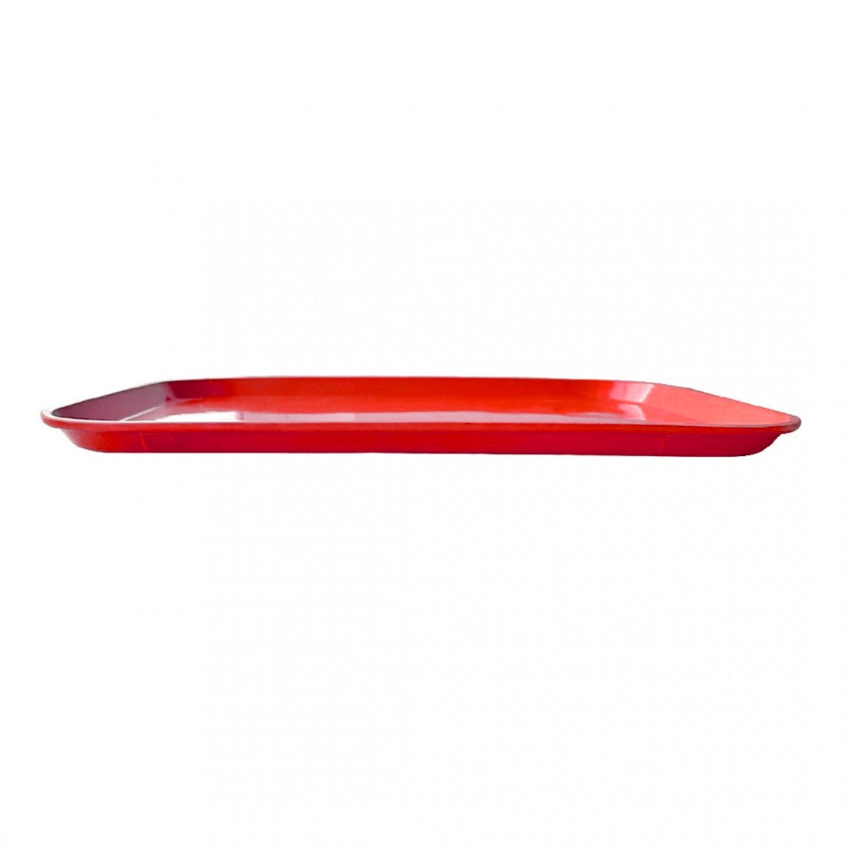 Bandeja De Fibra De Vidrio 35x45 Cm Rojo