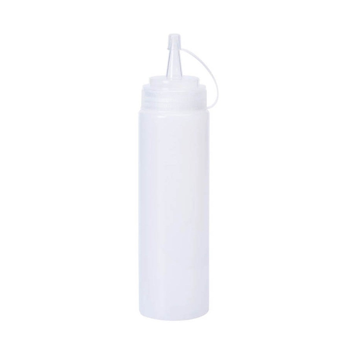 Botella Dispensadora Salsa Graduada Transparente 600 Ml
