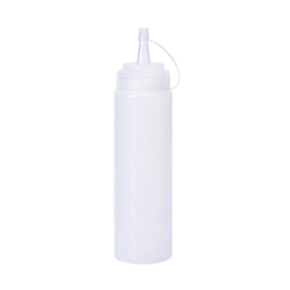 Botella Dispensadora Salsa Graduada Transparente 600 Ml