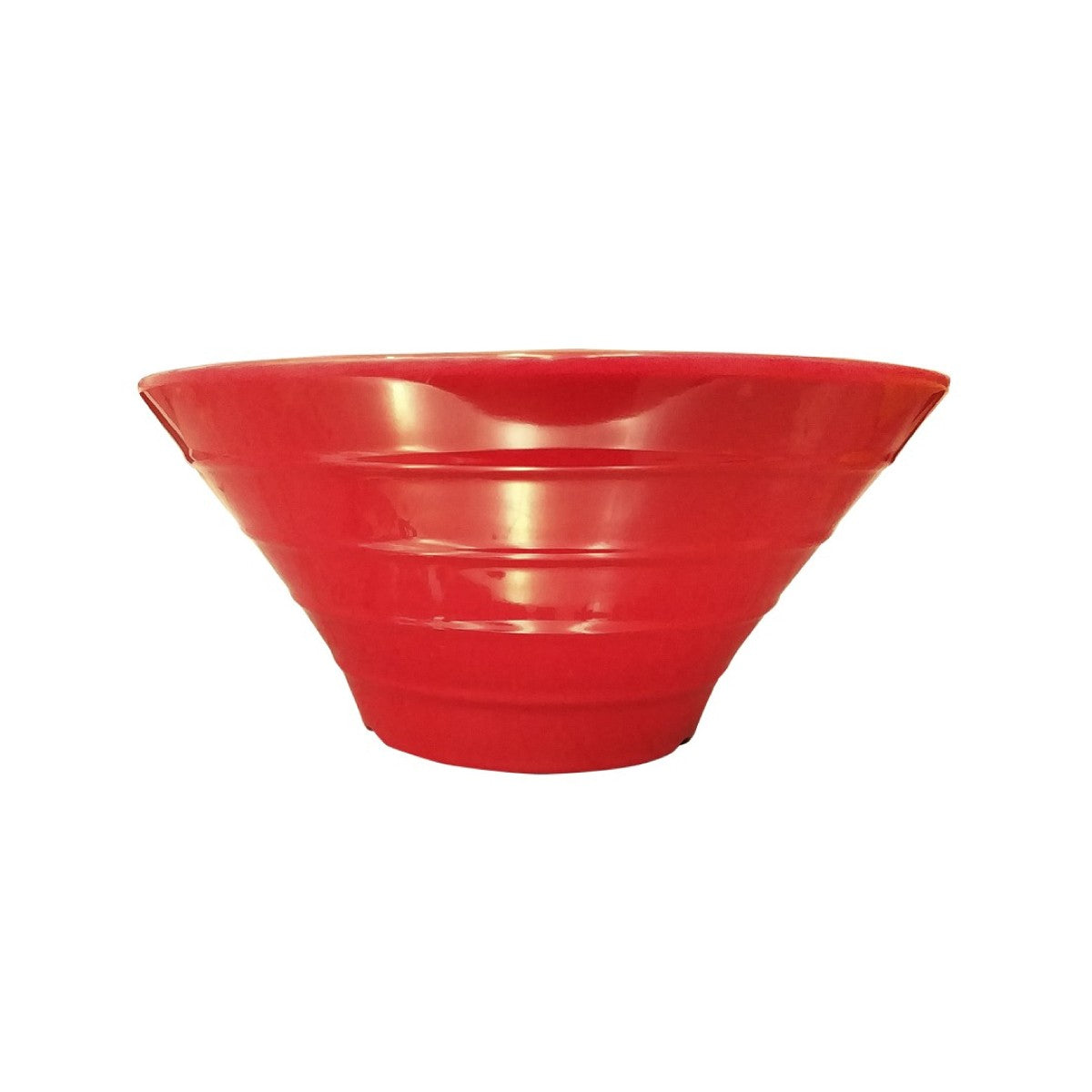 Set De 6 Bowls Redondo Melamina Rojo 20 Cm