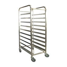 Carro Bandejero Simple Para Bandeja 60X40 Cm Acero Inoxidable