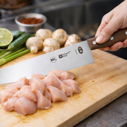 Cuchillo Chef Monoblock Premium 27 Cm. Cafe
