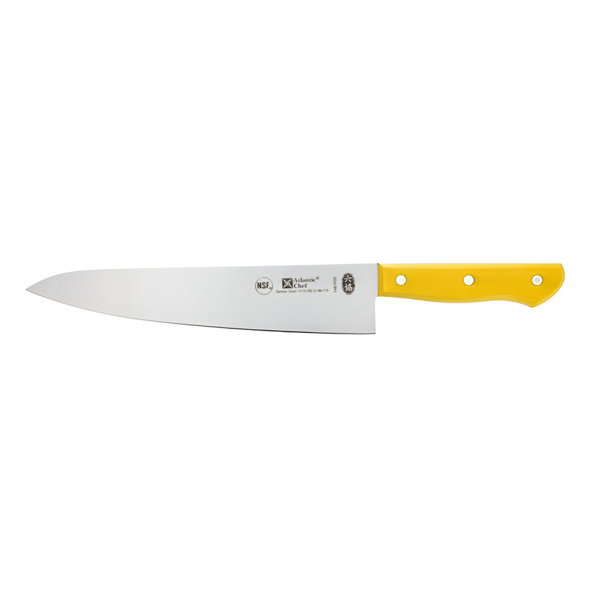 Cuchillo Chef Monoblock Premium Amarillo 27 Cm