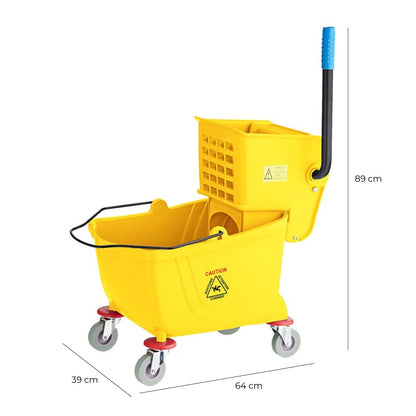 Carro Estruja Mopa 34 Litros