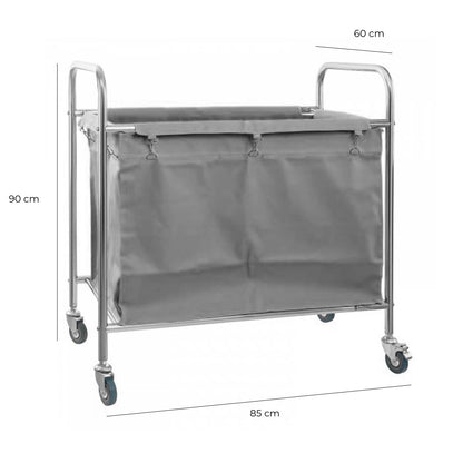 Carro Ropa Sucia 85x60x90 Cm