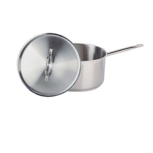Cazo Alto Acero Inoxidable Con Tapa Y Fondo Difusor 6 Litros